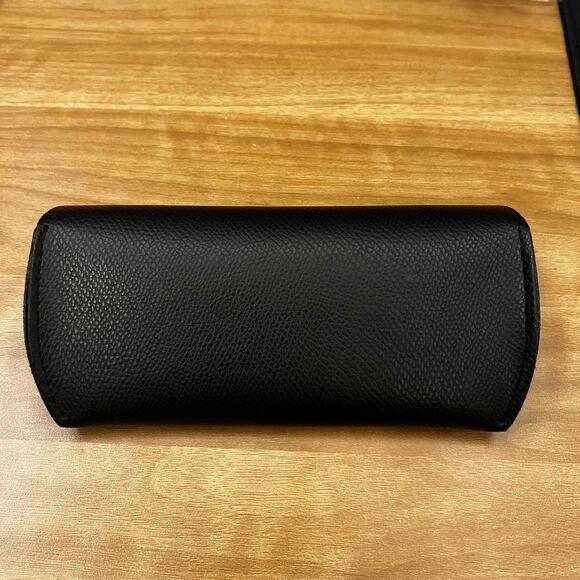 CELINE Paris BLACK AUTHENTIC SUNGLASSES EYEGLASSES CASE ONLY Gold Lettering - Picture 6 of 10